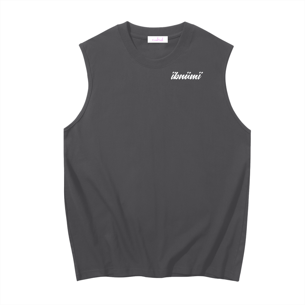 ÏBNÜMÏ WHITE EŸE TANK TOP