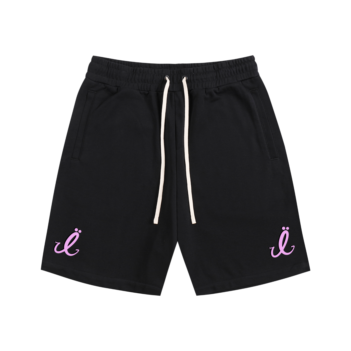 ÏBNÜMÏ PINK EŸE COTTON SHORTS