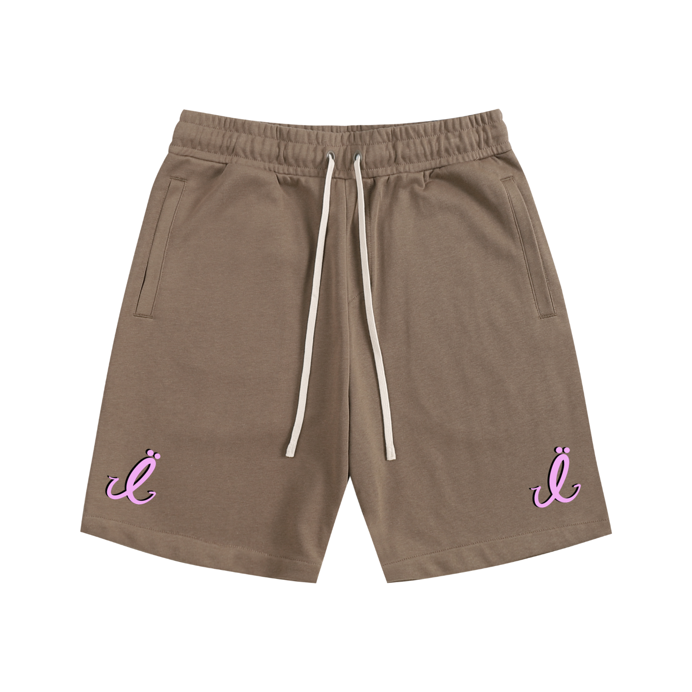 ÏBNÜMÏ PINK EŸE COTTON SHORTS