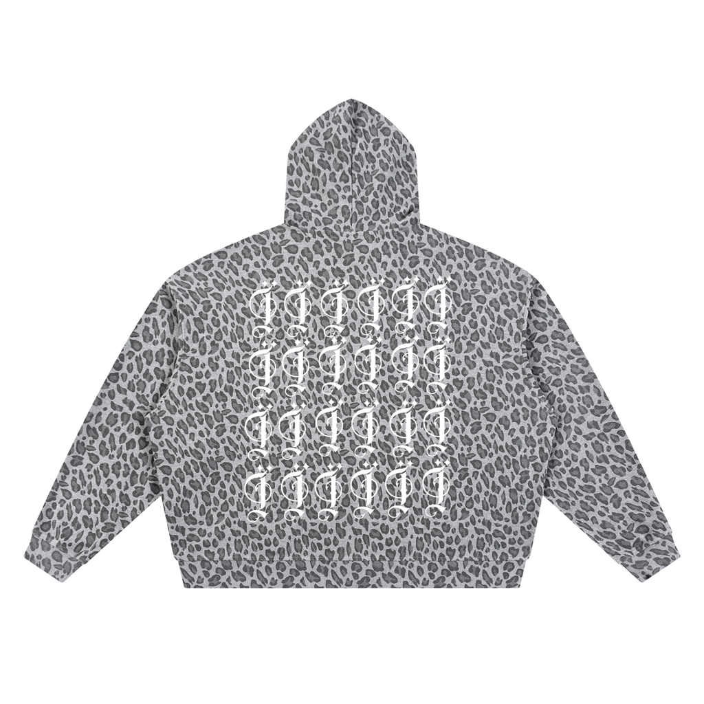 ÏBNÜMÏ LEOPARD EŸE HOODIE