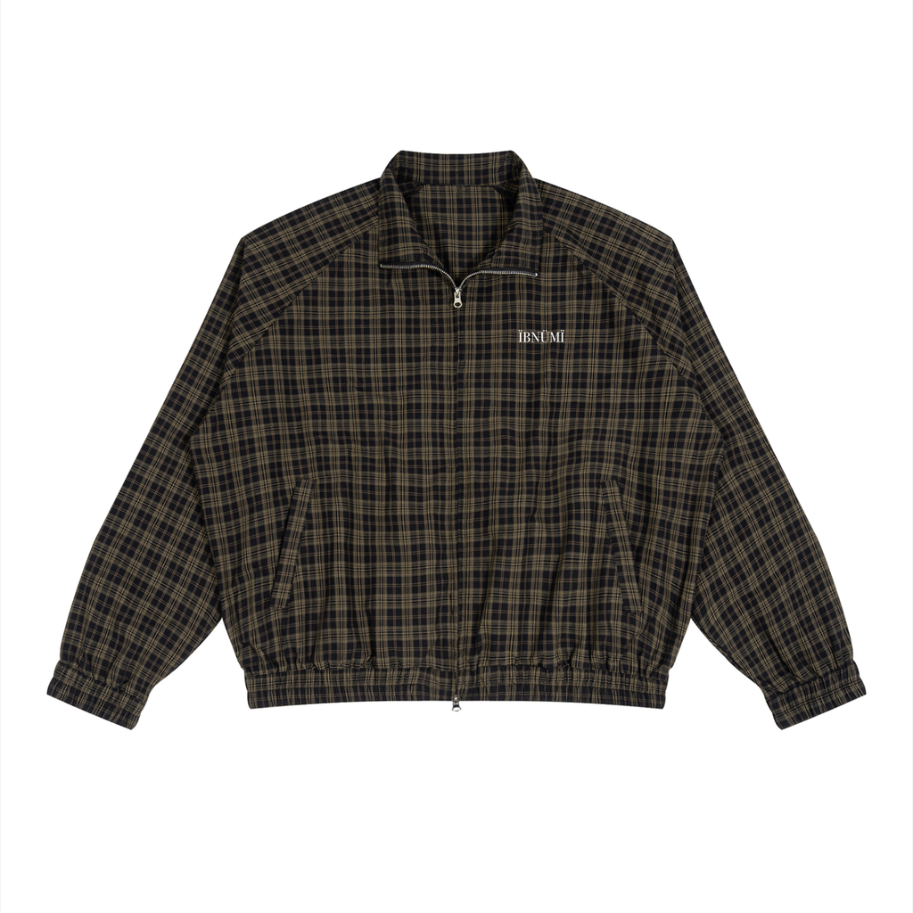 ÏBNÜMÏ PLAÏD TRACK JACKET