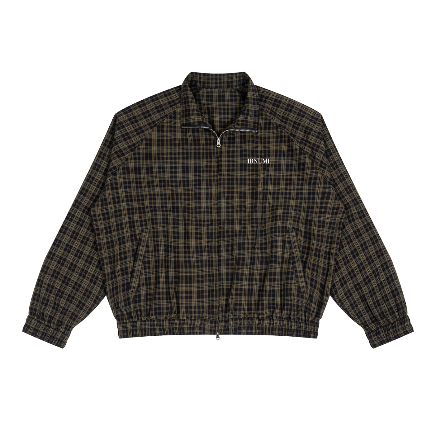 ÏBNÜMÏ PLAÏD TRACK JACKET