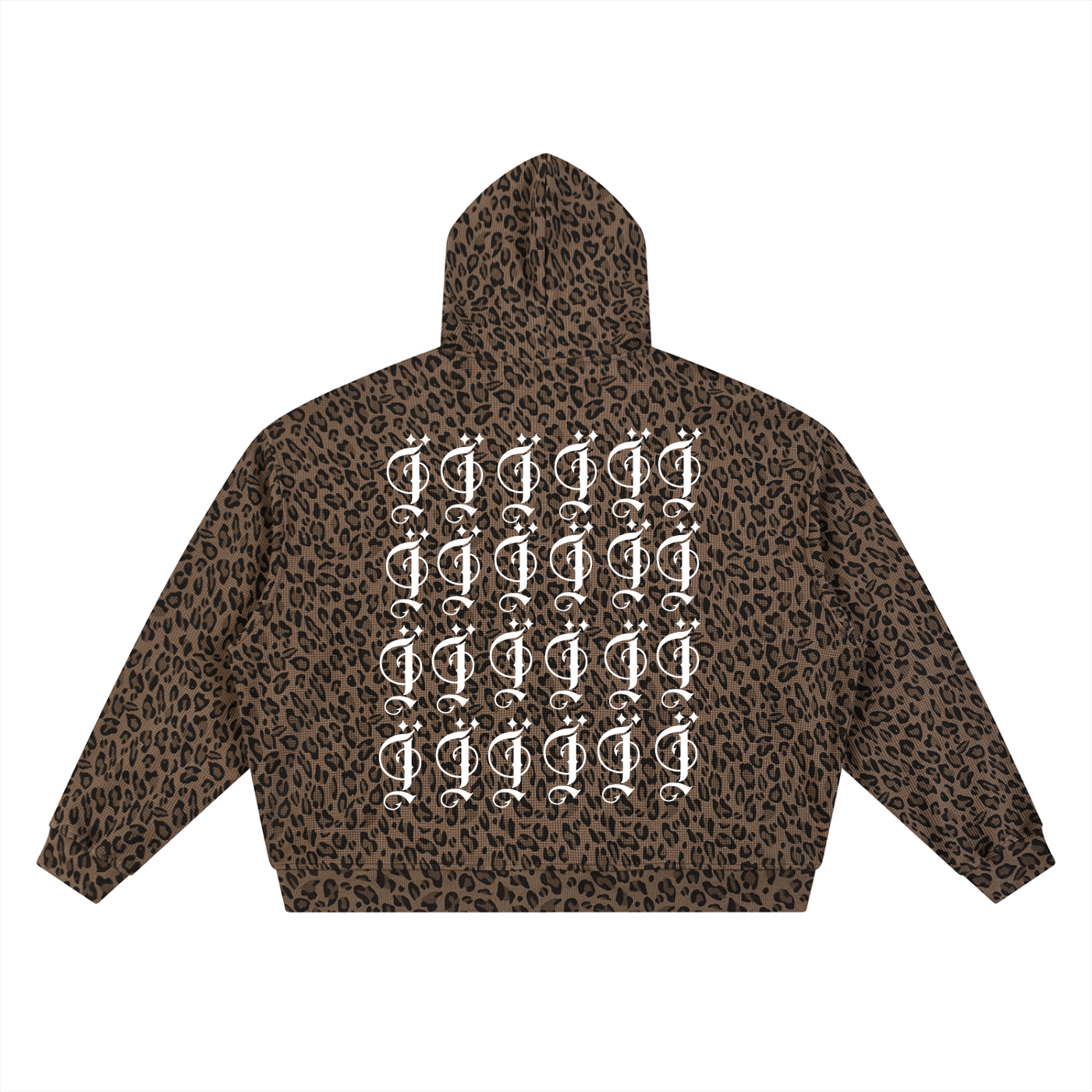 ÏBNÜMÏ LEOPARD EŸE HOODIE