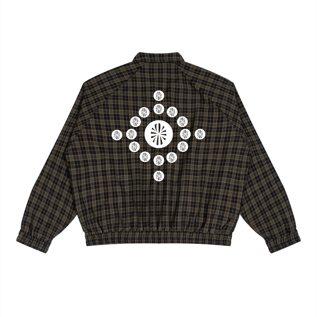 ÏBNÜMÏ PLAÏD TRACK JACKET