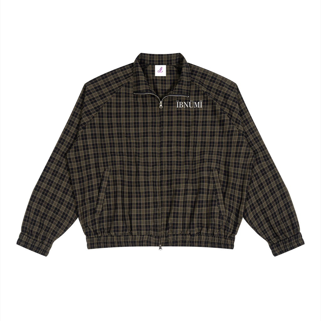 ÏBNÜMÏ PLAÏD TRACK JACKET