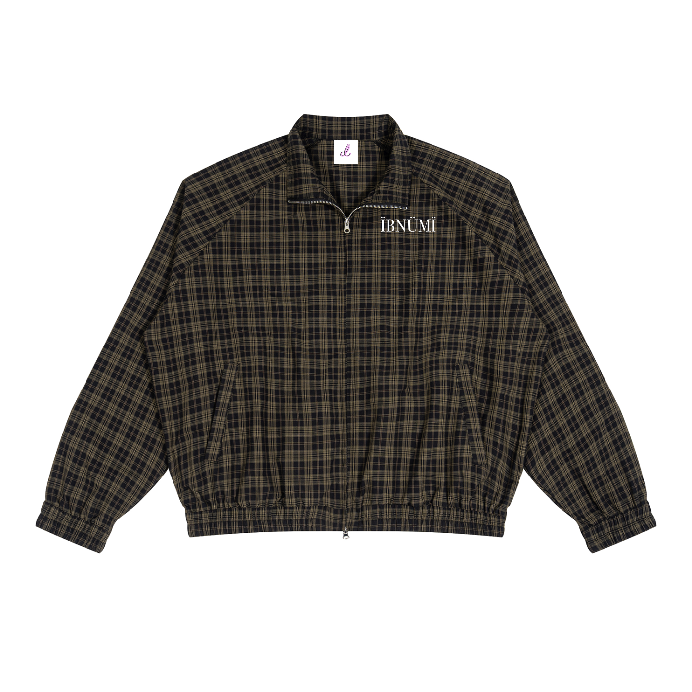 ÏBNÜMÏ PLAÏD TRACK JACKET