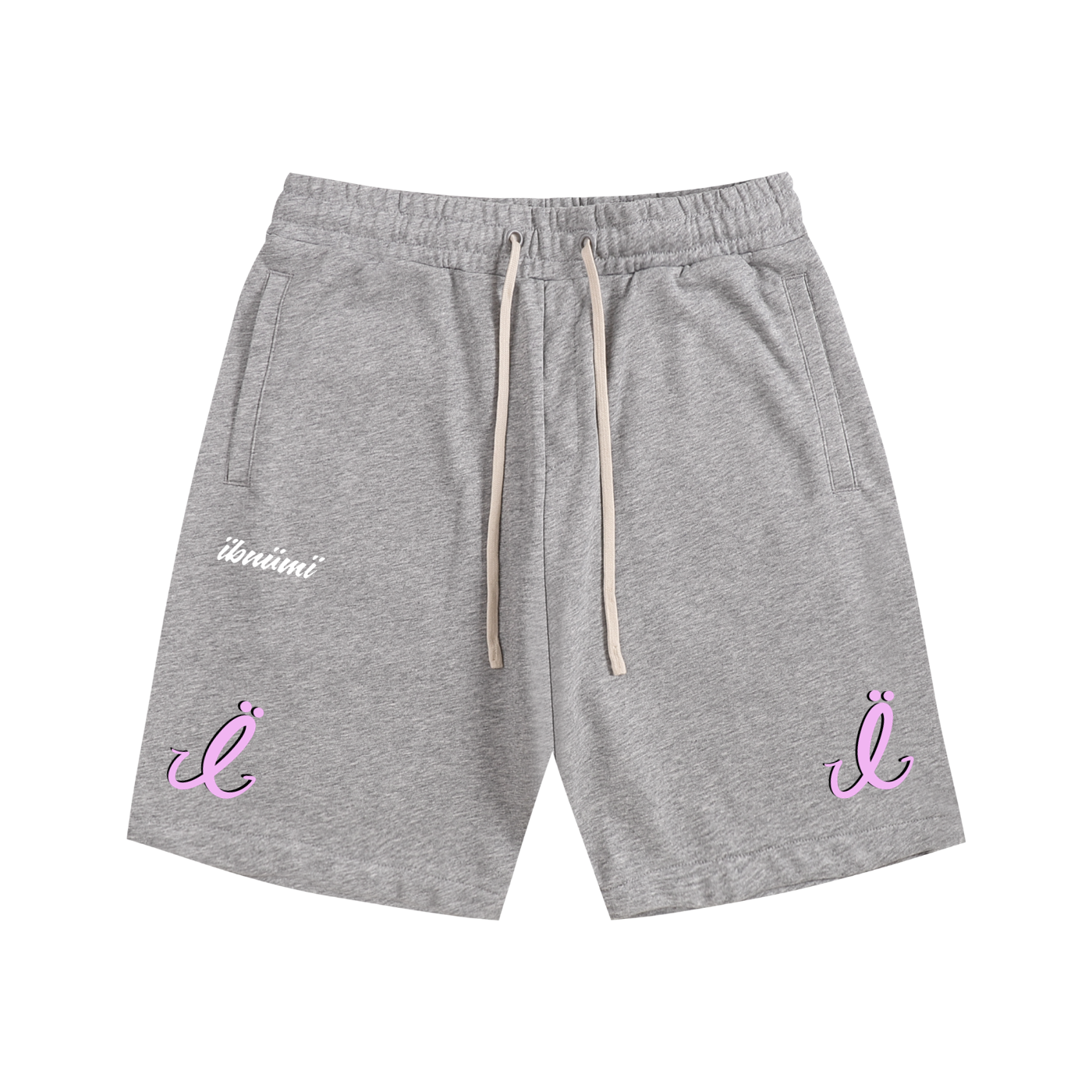 ÏBNÜMÏ PINK EŸE COTTON SHORTS