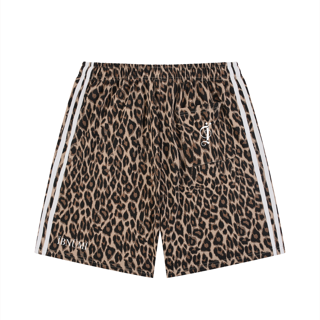 ÏBNÜMÏ LEOPARD EŸE SHORTS