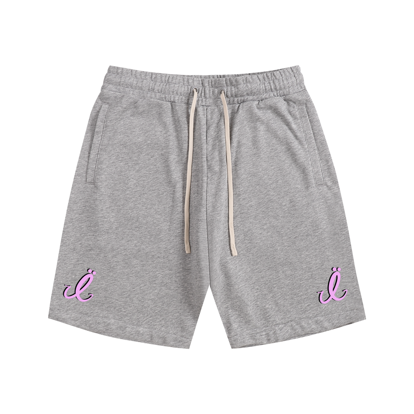 ÏBNÜMÏ PINK EŸE COTTON SHORTS